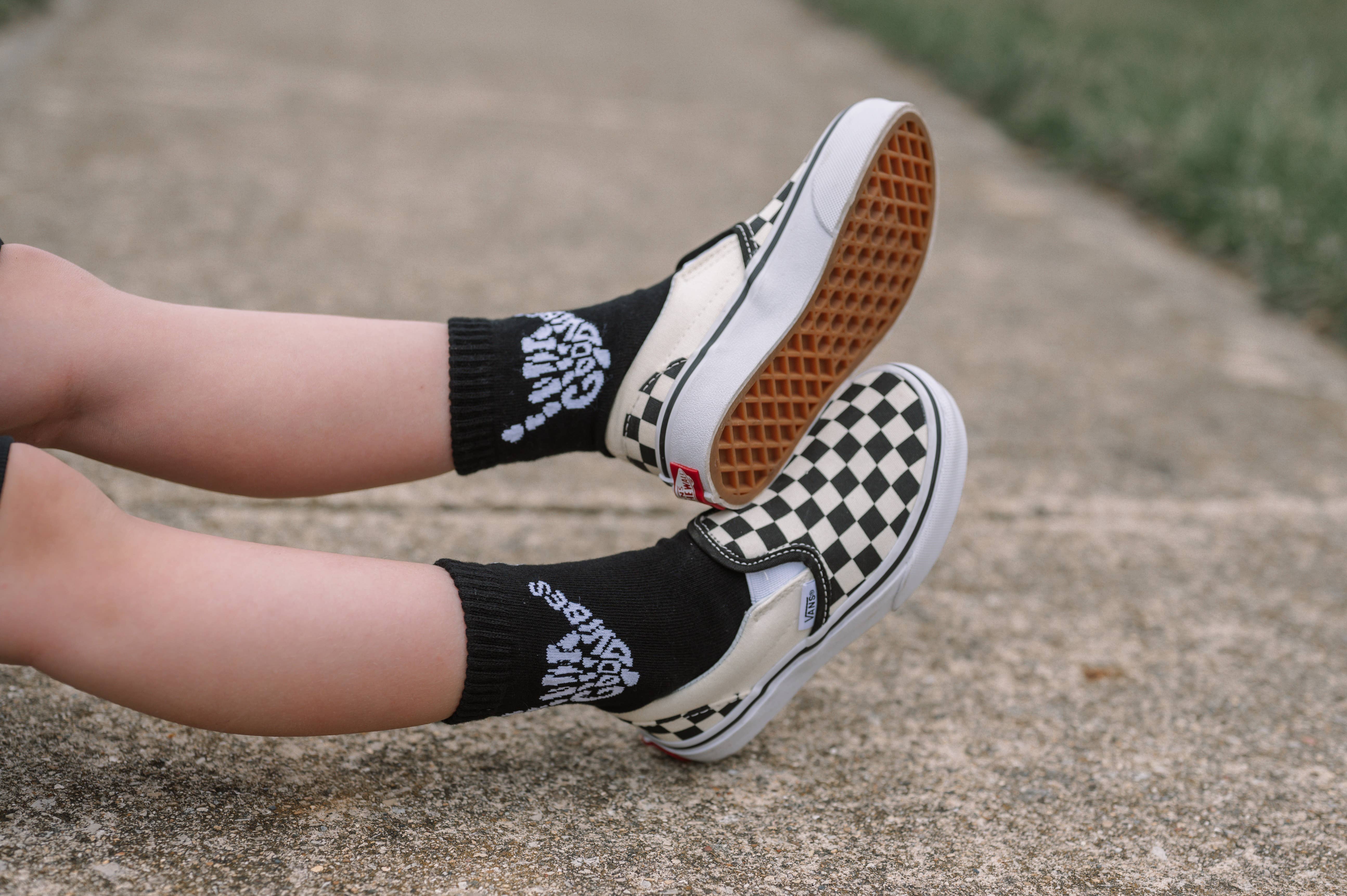 Kickin it up Socks - Wholesale Socks - Kids - Good Vibes2