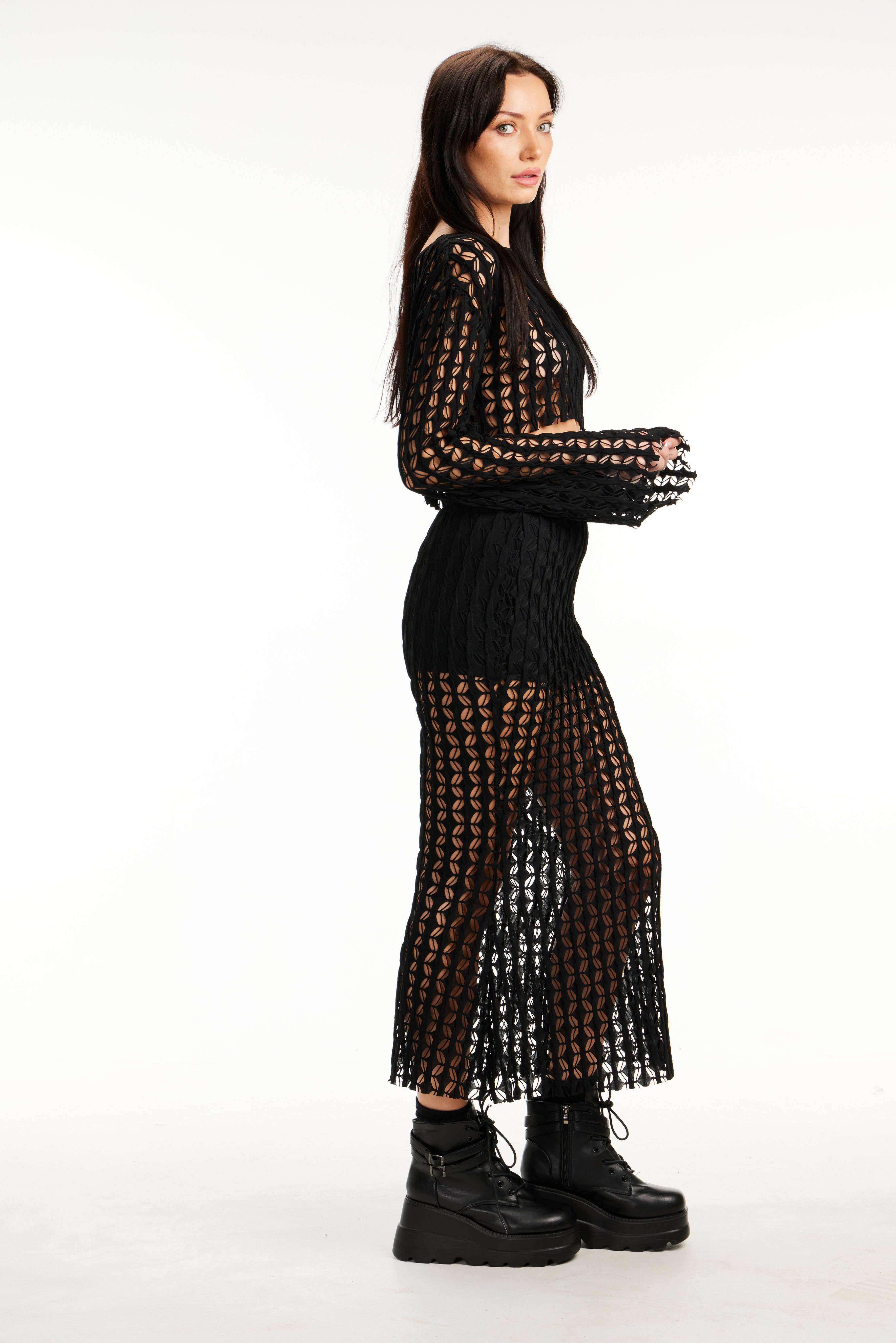 Pretty Damage – wholesale Kjol - Dam – Diamond Hex Kjol1