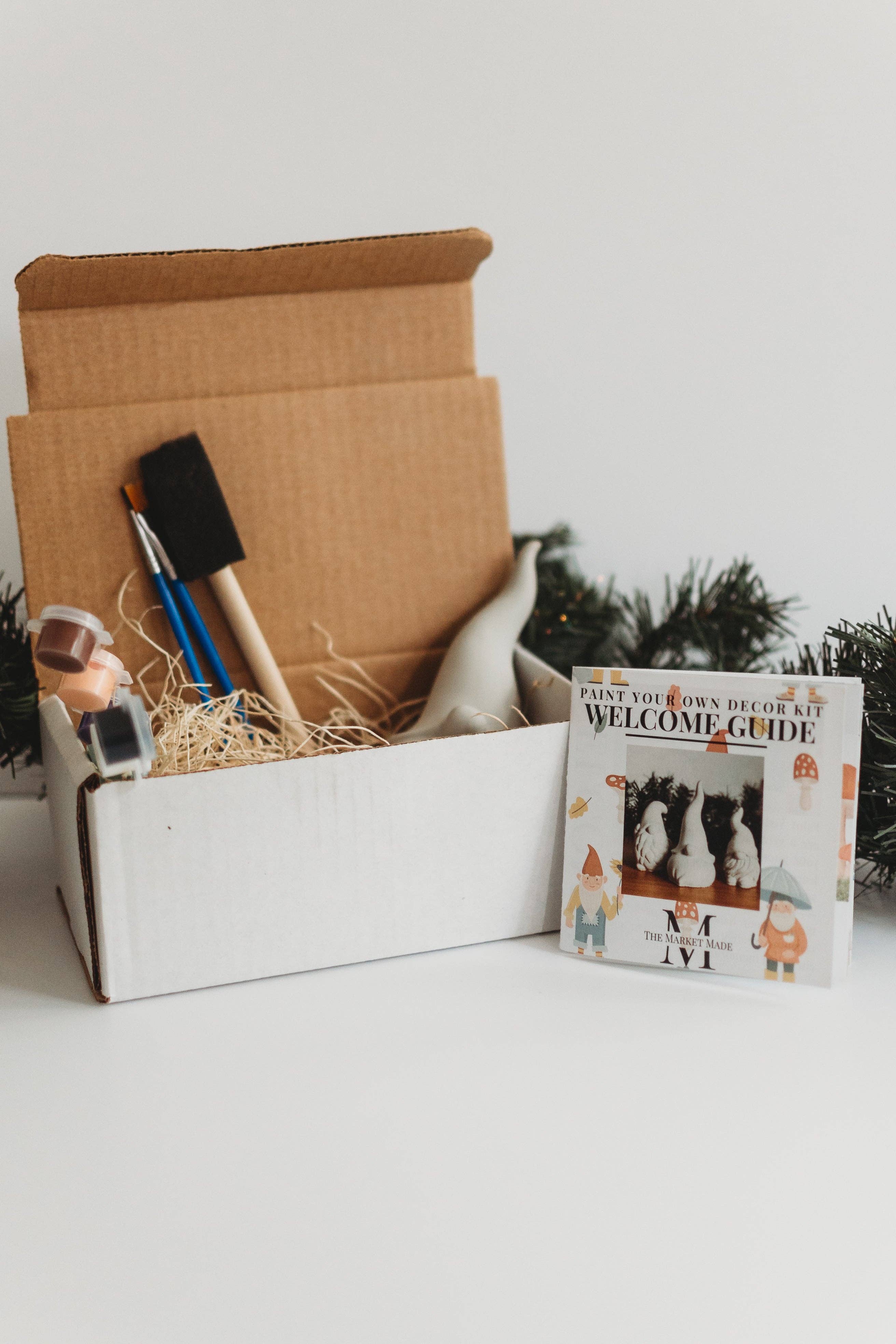 The Market Made - Wholesale DIY Craft Kit - Paint Your Own Concrete Book Decor Kit | Paint Your Own Activity Set | Paint Your Own Handmade Concrete Gift Set5