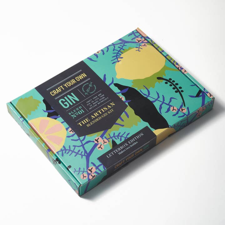 Craft Your Own - Wholesale DIY Drink Kit - The Artisan Letterbox Make Your Own Gin Kit