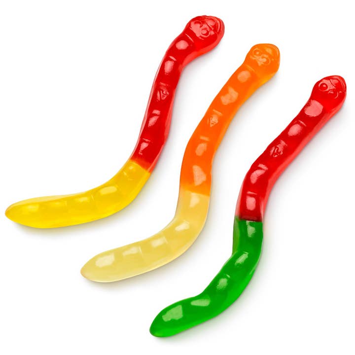 Candy - Gummi Wiggly Worms - 2.2 Lbs for wholesale by Wholesale2go