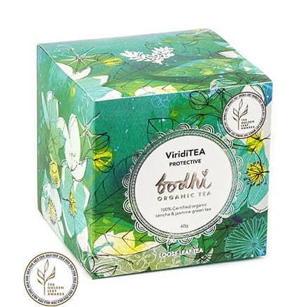 Bodhi Tea Certificado ViriditEA Protective 60 gm por atacado de Pickle and Spice