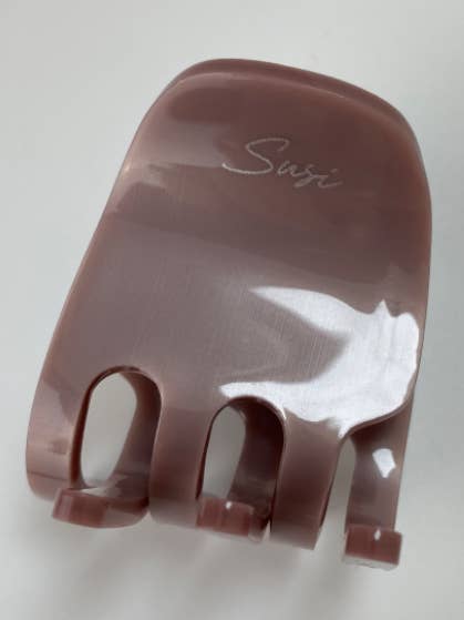 Daily Hair Clip Rose Brown ekologisk hårklämma plastfri för wholesale av Sustainable Susi