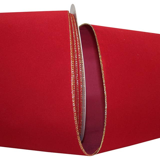 Value Velvet Wired Edge for wholesale by RELIANT RIBBON