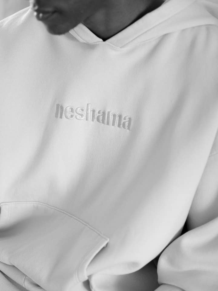 Neshama Hoodie Alabaster for wholesale by House Of Lavi