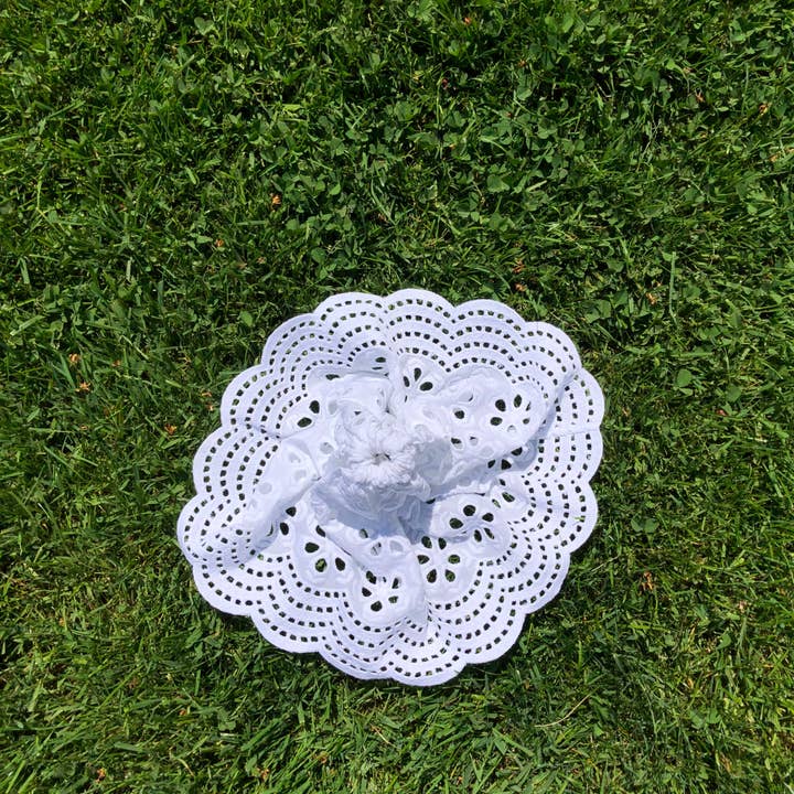 Billy Bamboo - Wholesale Scrunchie - Women's - BRIDE LACE SCRUNCHIES14