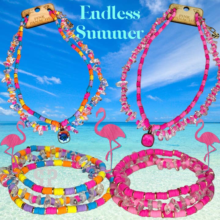 Sortiment av pärlarmbandset för wholesale av Pink Panache Brands