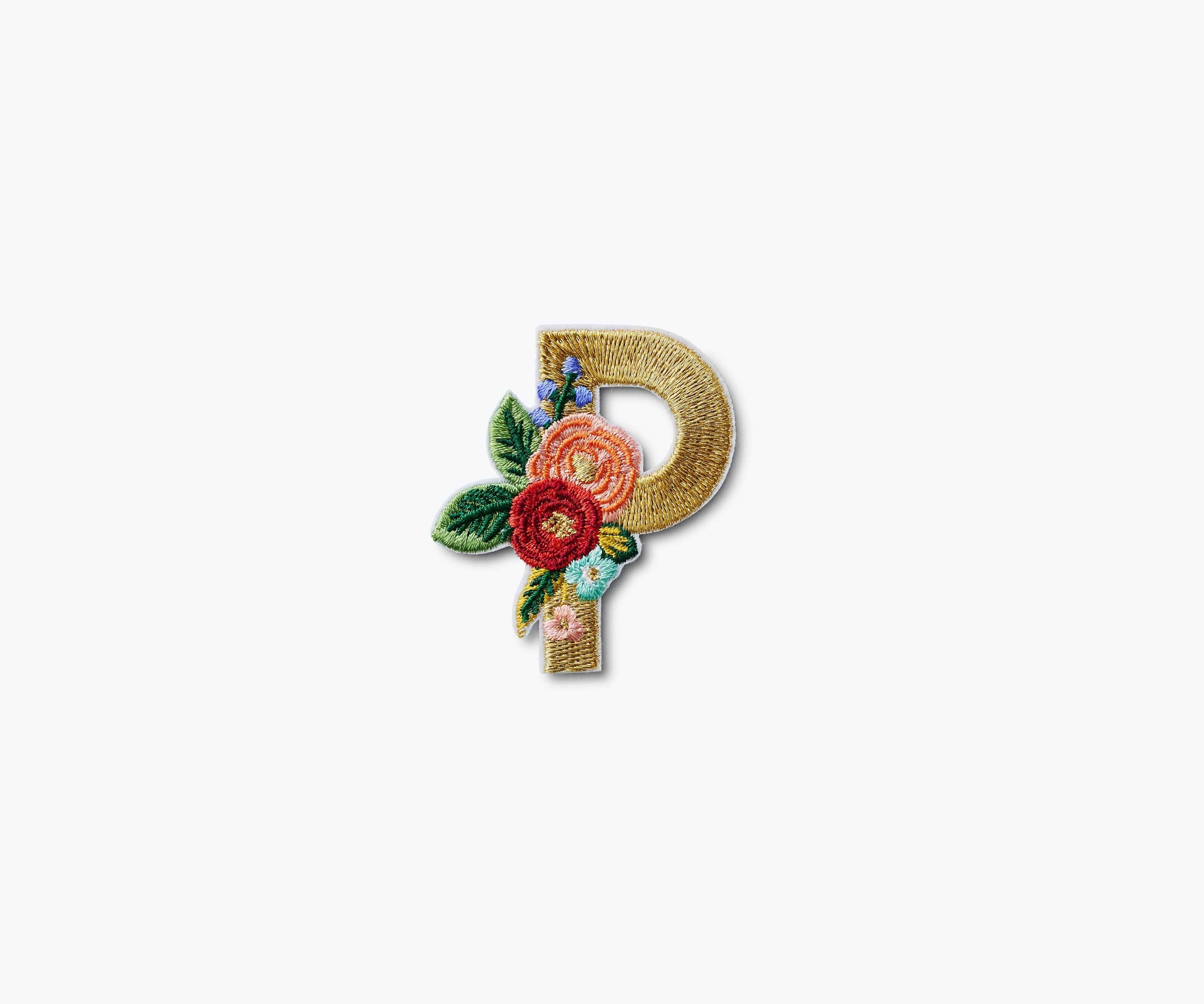 Rifle Paper Co. - Wholesale Patch - Garden Party Monogram Patch18
