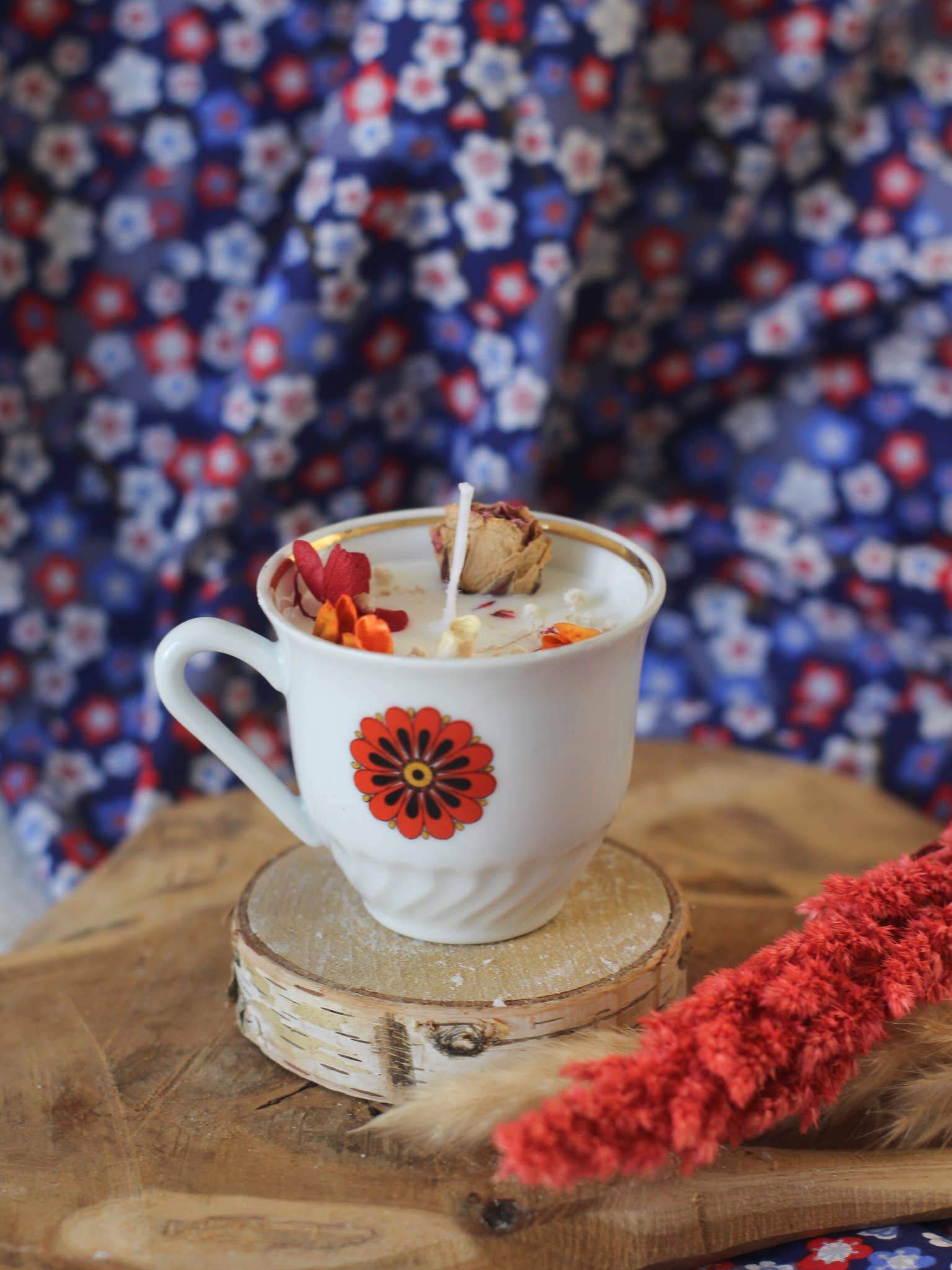 Meet me at the corner - Venta al por mayor Velas en tarros - Vela vintage en taza3