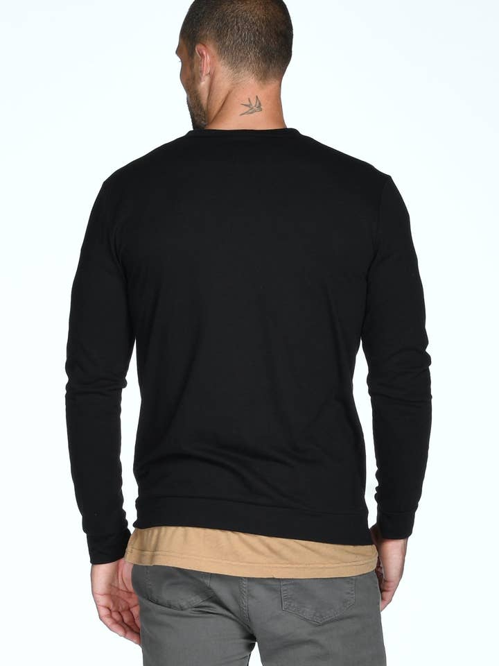 Mika Jaymes - Wholesale Cardigan - Men's - Men's Tri-Blend Cardigan Sweater25