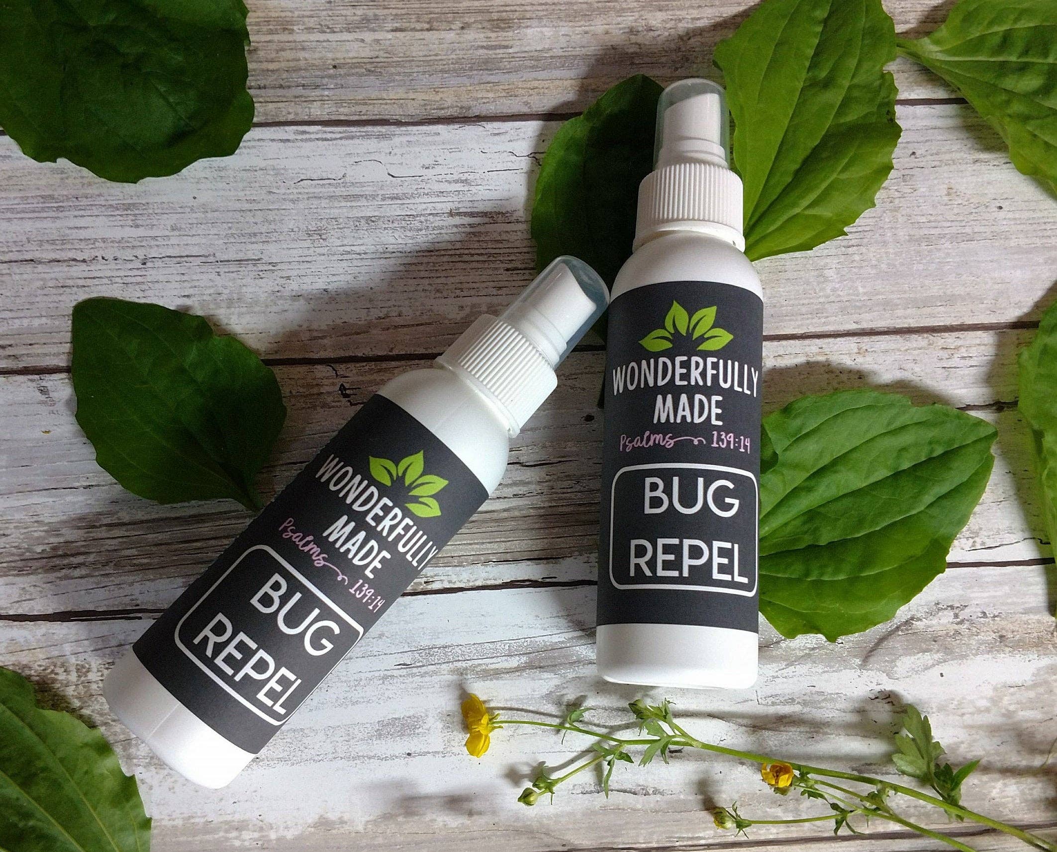 Wonderfully Made .love - Wholesale Insect Repellent - BUG REPEL- Deep woods bug spray | tick repel | mosquito repellant | natural essential oils | organic | non-toxic | deet free bug spray