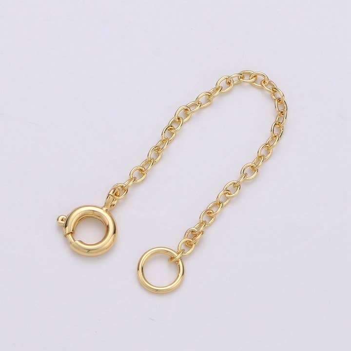 Aim Eternal - Wholesale Link & Chain Necklace - 14K Gold Filled Chain Extender For Necklace Bracelet Wholesale Extensions & Extenders with spring clasp K-397