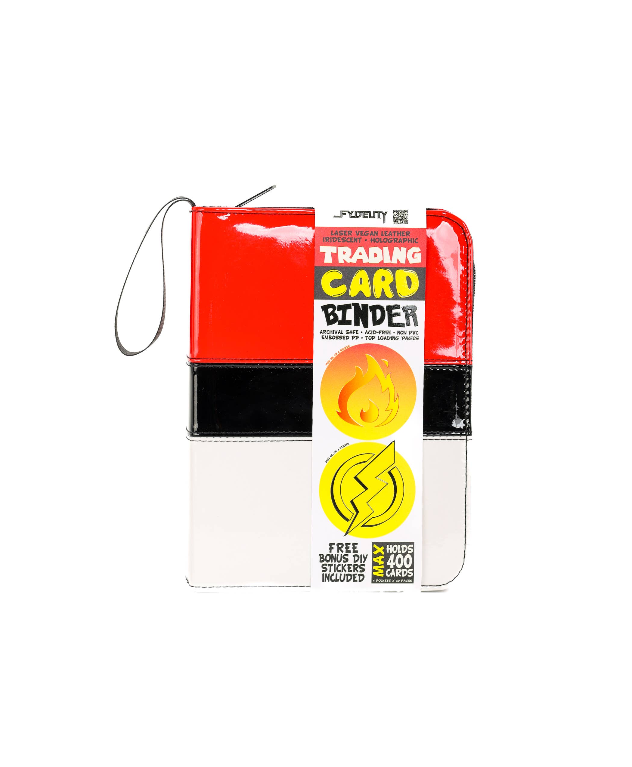 Fydelity - Wholesale Binder - 44041: Trading Card Binder | Max (400pcs) | Belt Ball Patent