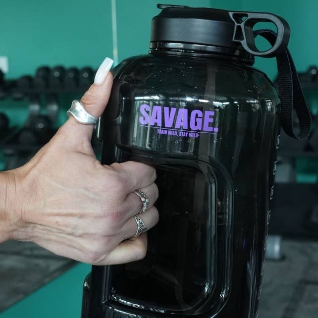 Savage Apparel - Wholesale Water Bottle - Savage 1 Gallon Reusable Water Bottle BPA Free2