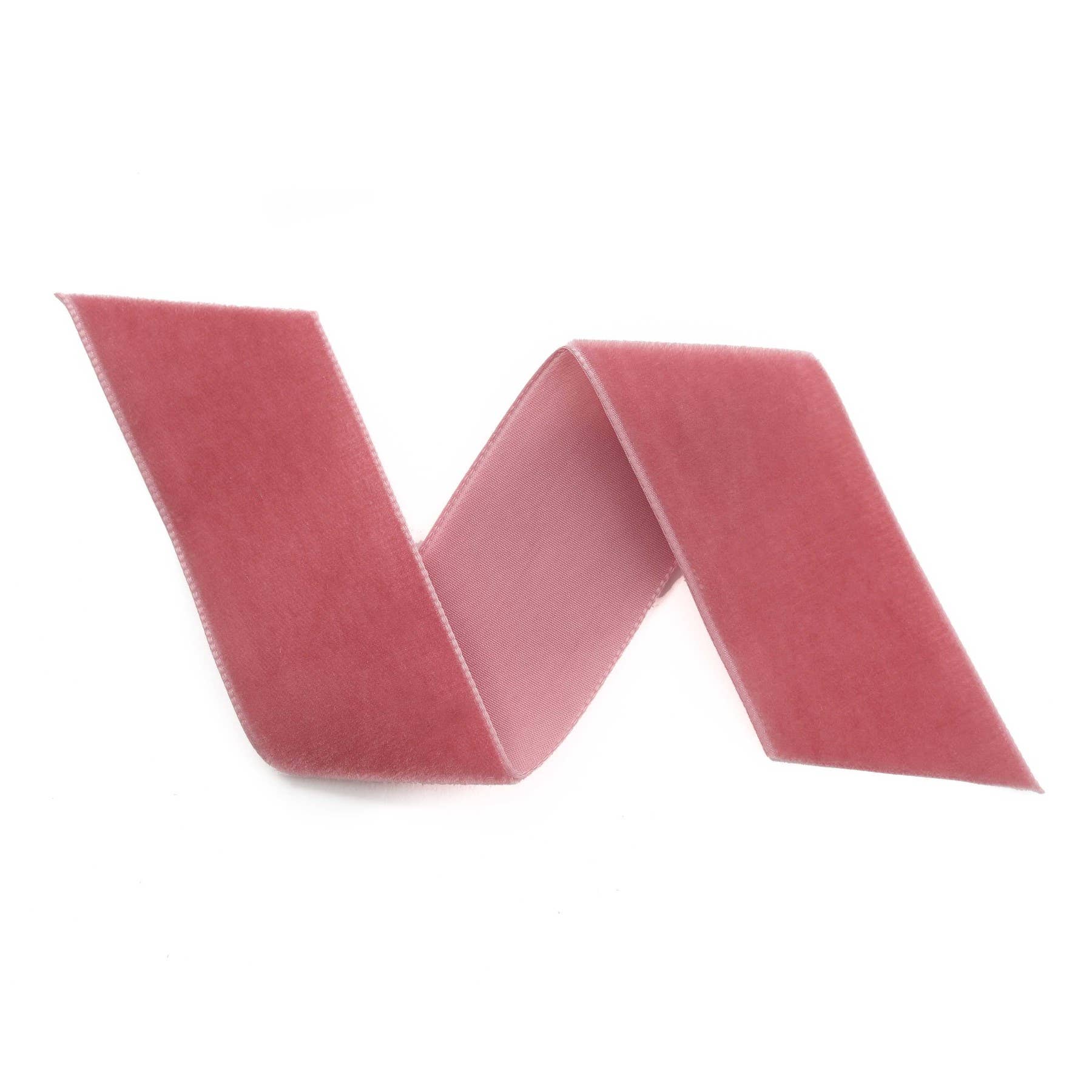 Such Good Supply - Wholesale Ribbon - Gift Wrapping - Vintage Pink Swiss Velvet Ribbon2