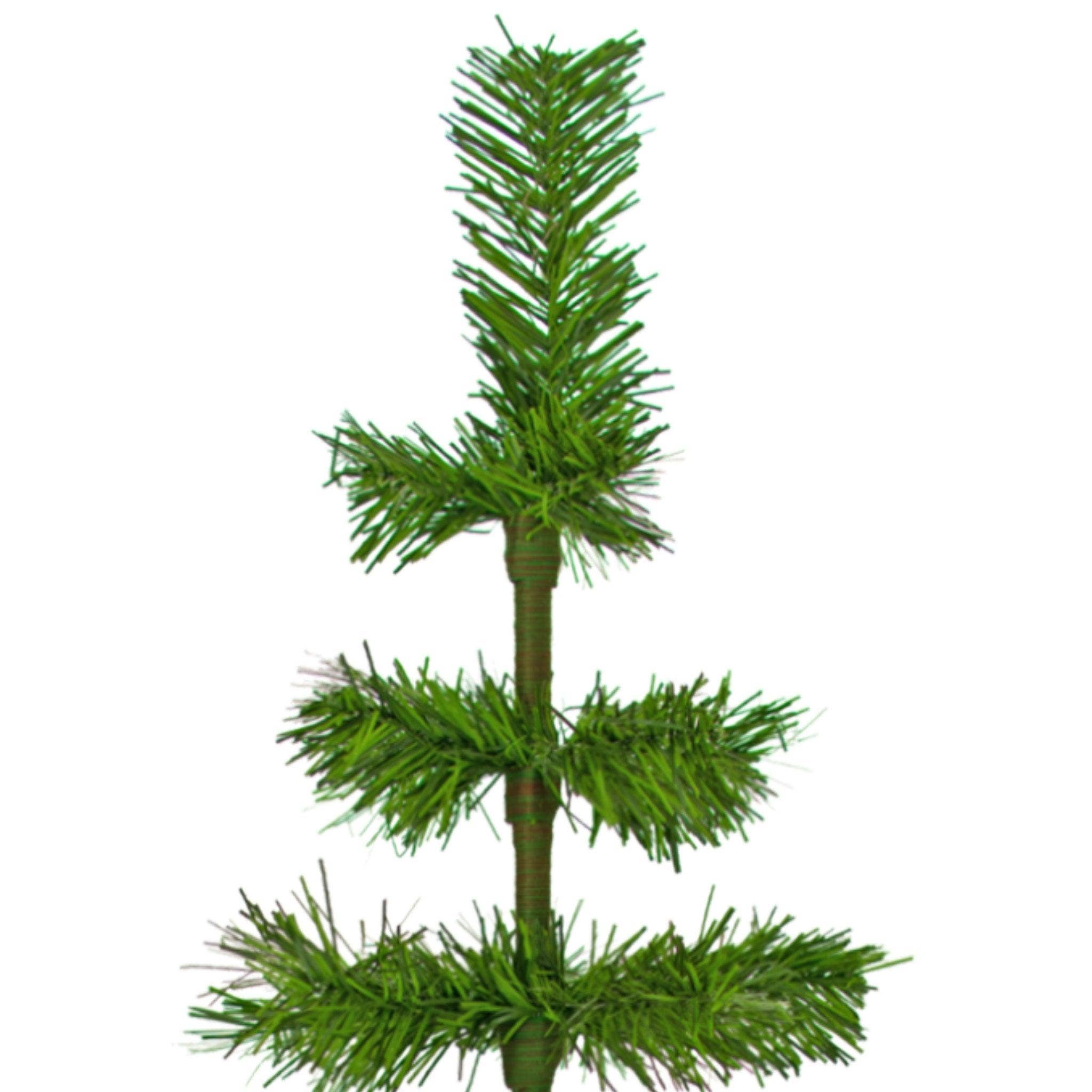Lee Display - Wholesale Christmas Decoration - Alpine Green Tinsel Christmas Tree10