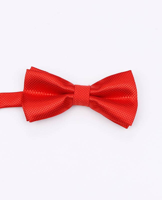 Unipap's - Wholesale Bow Tie - Kids - Red Bow Tie No. 2 Child in Polyester "Martin"3