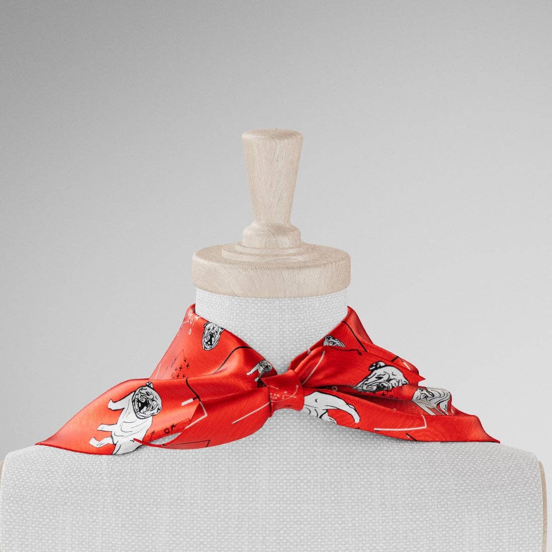 Wacovki - Wholesale Scarf - Women's - The Red & Black Bulldog2