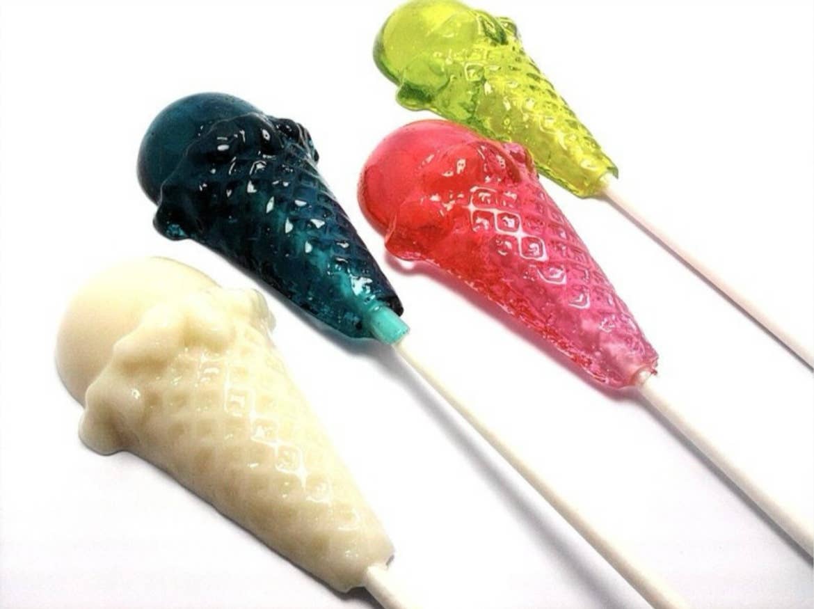 Lollipops by Candied Cakes - Wholesale Lollipop - LARGE ICE CREAM LOLLIPOPS0