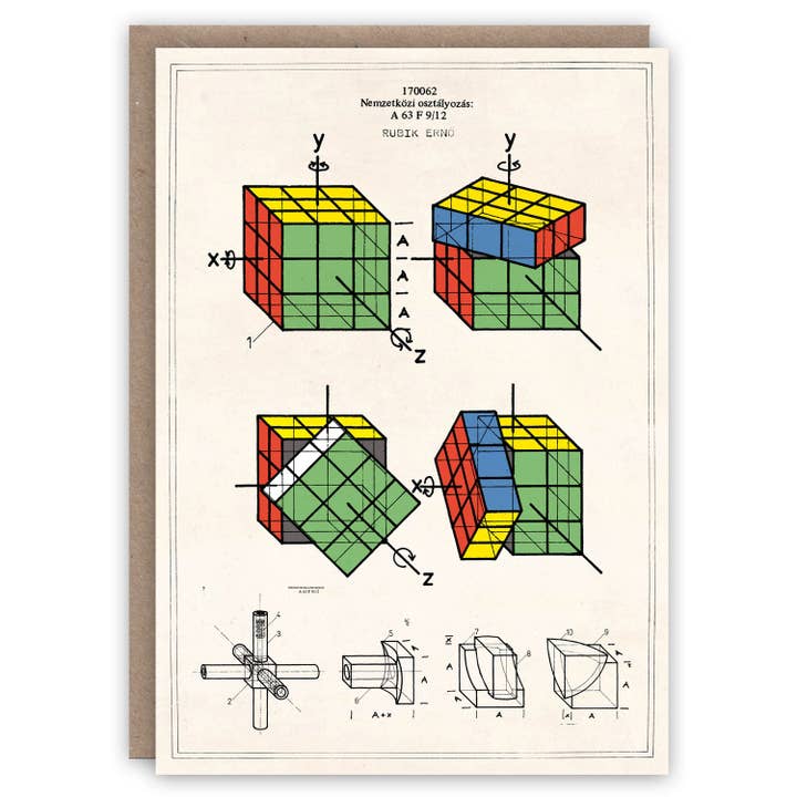 Rubik's Cube for wholesale by The Pattern Book