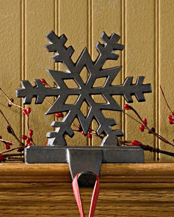 Park Designs - Wholesale Holiday Stocking - Snowflake Stocking Hanger - Iron0
