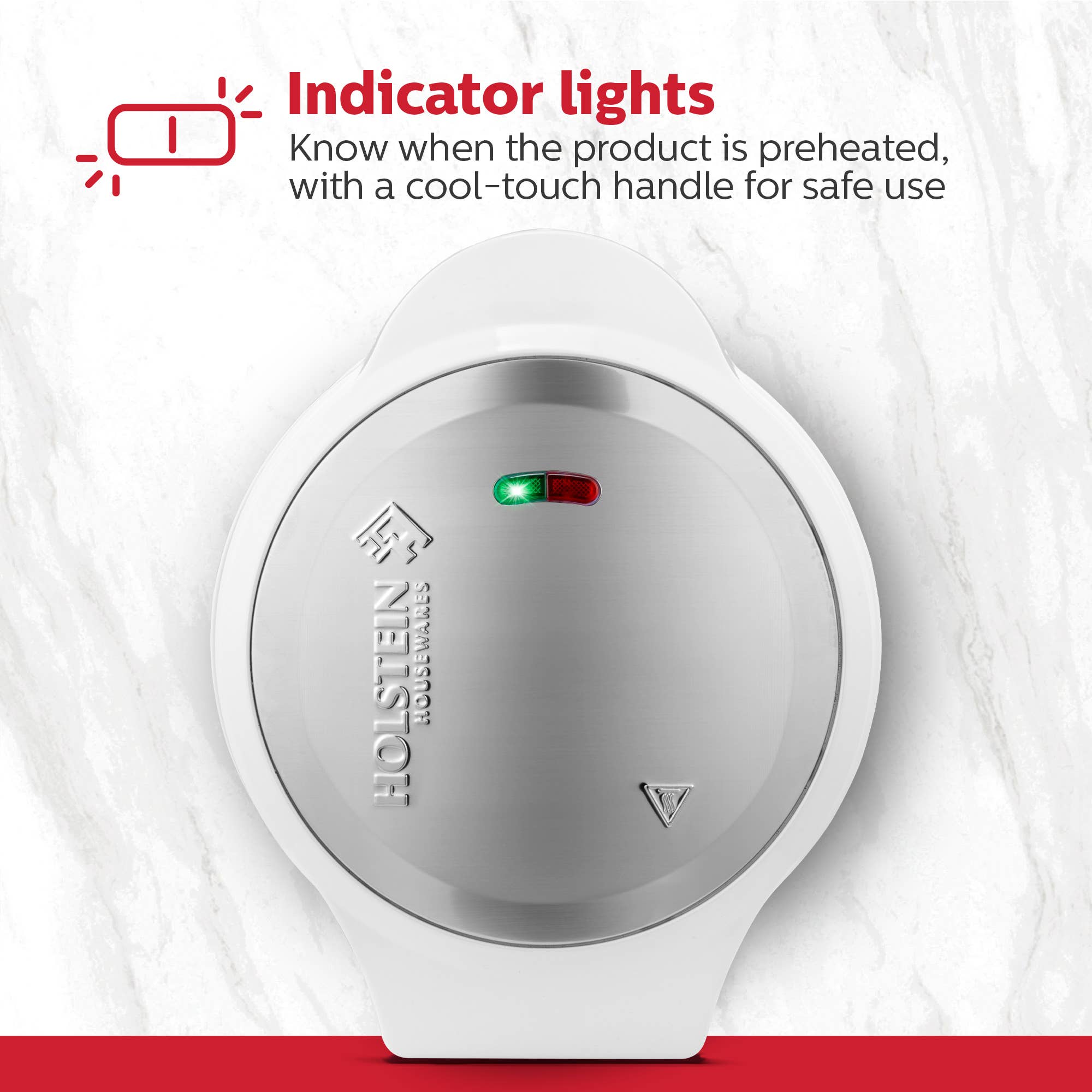 Holstein Housewares - Wholesale Kitchen Appliance - Easy Fast Breakfast Omelet Maker for Pancakes & Treats14