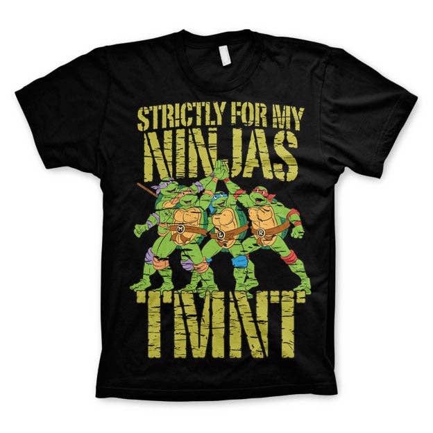 Hybris Production AB – wholesale T-shirts med screentryck – Unisex – TMNT - Strictly For My Ninjas T-Shirt