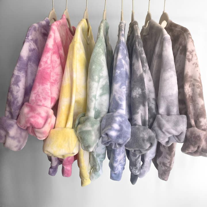 The Vollenweider Co. - Wholesale Sweatshirt - Kids - Kids Tie Dye Sweatshirt