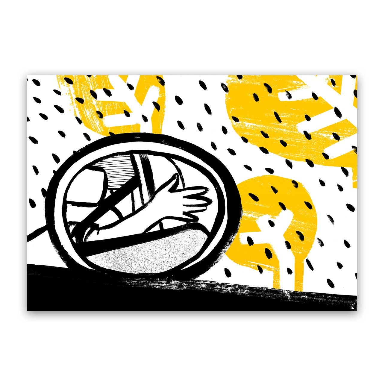 Barbara R. - Wholesale Art Print - Ir | Digital Art Print A40