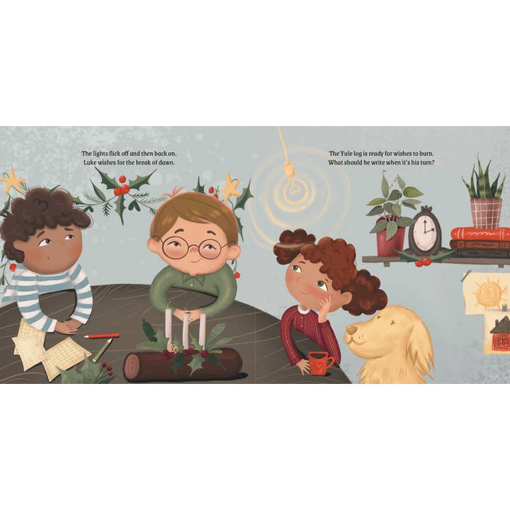 Red Wheel/Weiser LLC - Wholesale Book - Kids - Luke & the Longest Night (Children's Yule Book-Hardcover)3