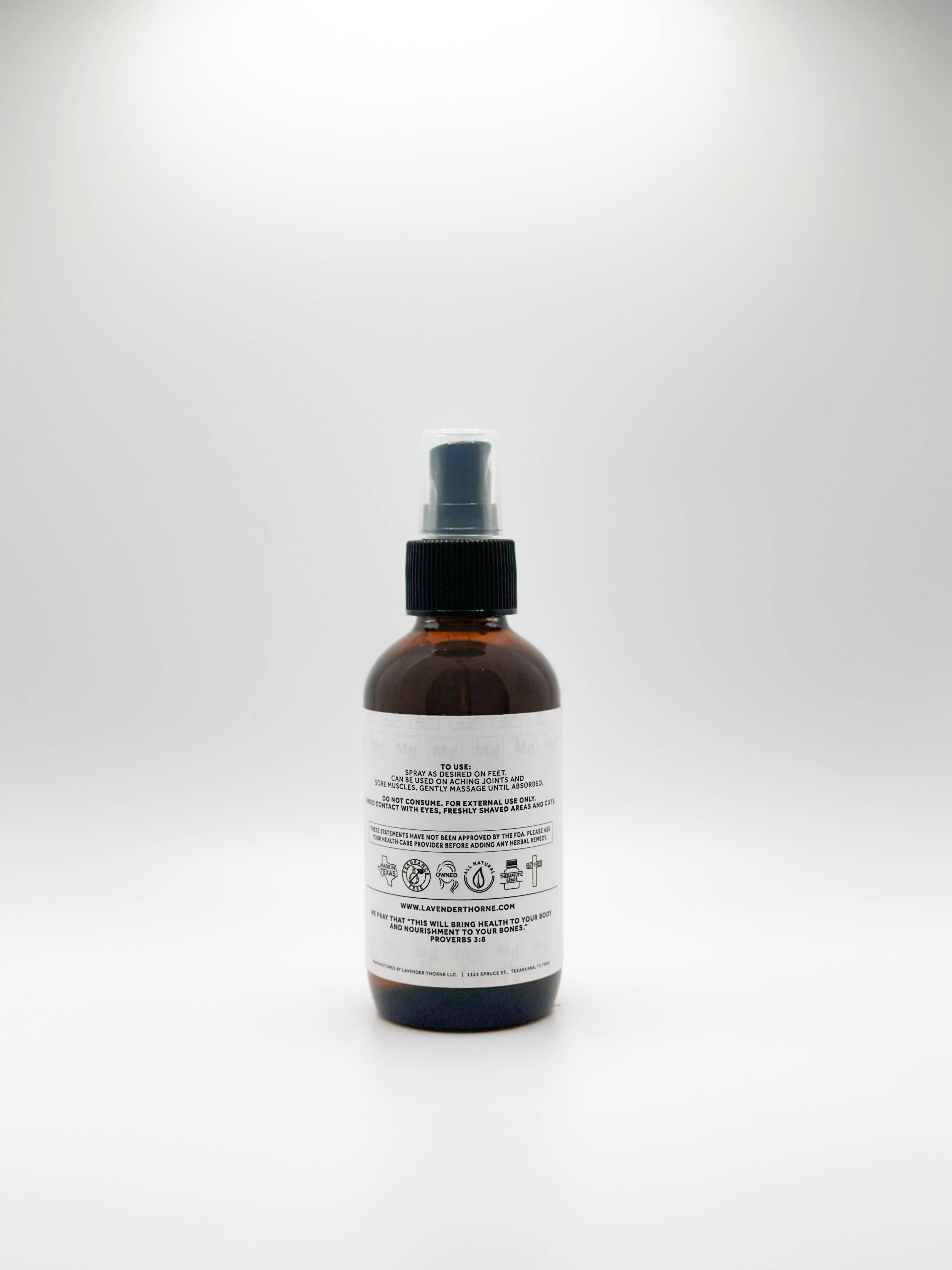 Lavender Thorne - Vente Spray/crème antidouleur - Vaporisateur de magnésium1