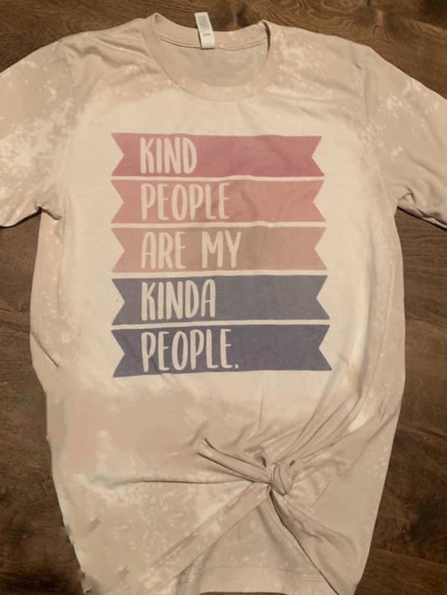 Kind People are my Kinda People Tee for wholesale by Studio 412