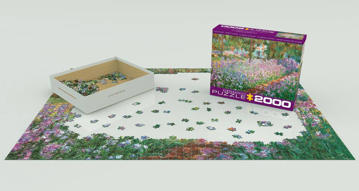 Eurographics Puzzles Europe - Wholesale Puzzle - Adult - Monet's Garden #32