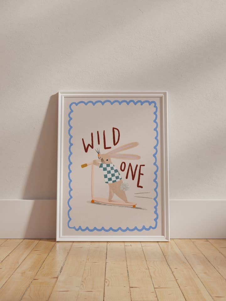 Wild One Print for wholesale by Martha Ratcliff Illustration