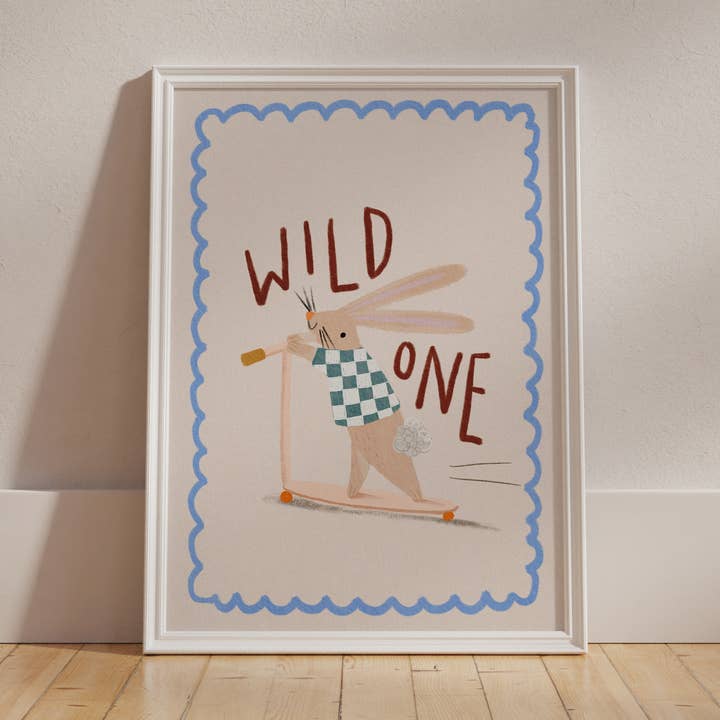 Martha Ratcliff Illustration - Wholesale Art Print - Wild One Print 0