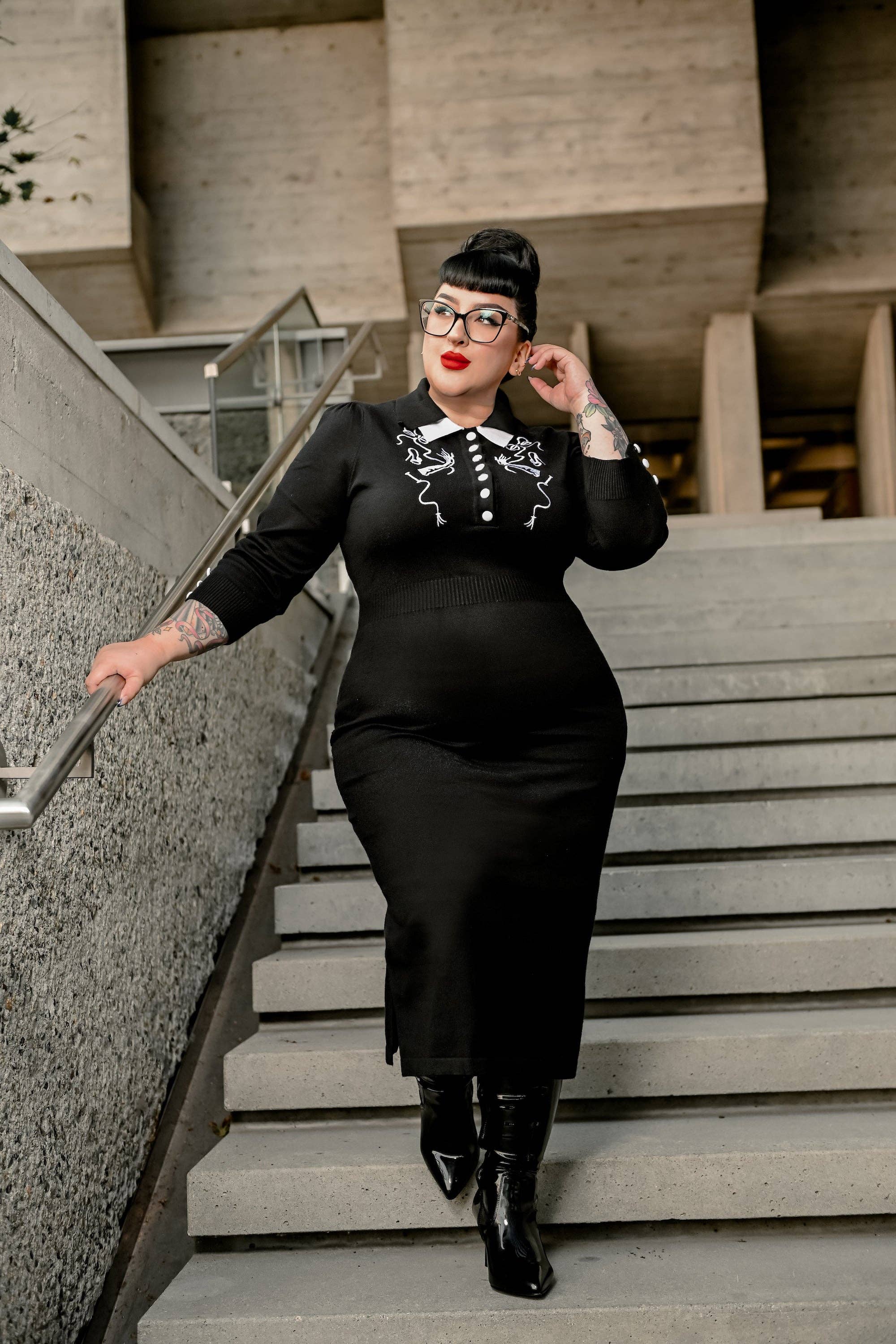 Elle Rebel - Wholesale Dress - Women's - Art of Temptation Knitted Dress3