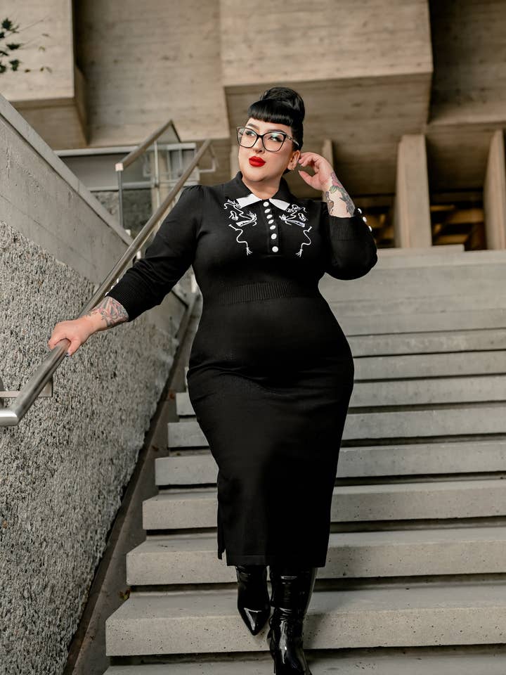 Elle Rebel - Wholesale Dress - Women's - Art of Temptation Knitted Dress3