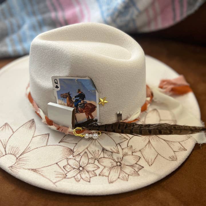 Krew Designs - Wholesale Fedora - Women's - Cards for Sunflowers