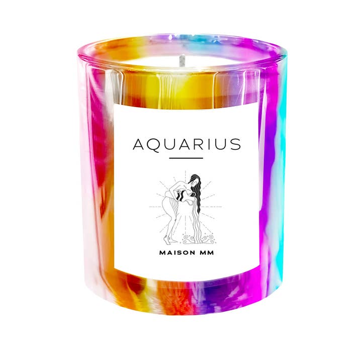 Vela Maison MM Zodiac Aquarius - Cera natural para venta al por mayor de Maison MM