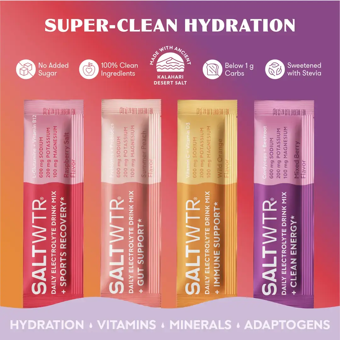 SaltWTR – wholesale Powdered health drink – SaltWTR Functional Hydration Drink Mix - Sports Recovery10