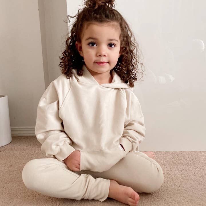 Hoodie bio - Fog pour la vente par Love Ko The Label