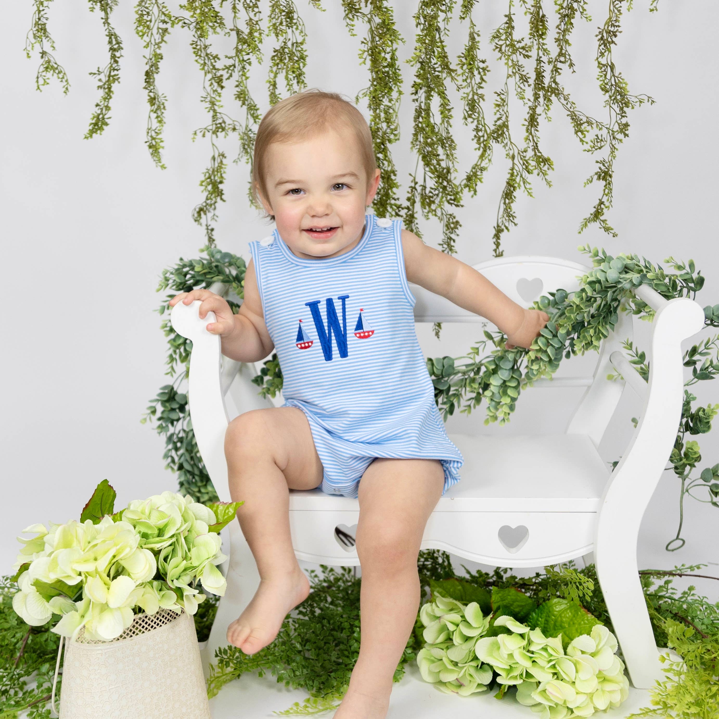 Love That Cotton - Vente Body (sans pieds) – bébé - Bulle en tricot unisexe - Micro-rayures bleu/blanc0