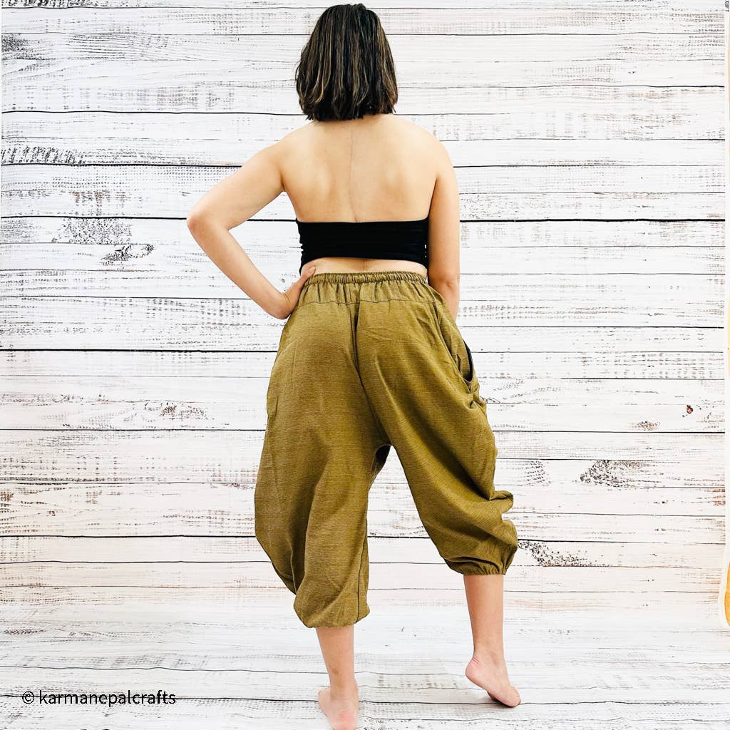 Karma Nepal Crafts – Großhandel Hose – Damen – Haremshose aus Baumwolle mit Spiralmuster6