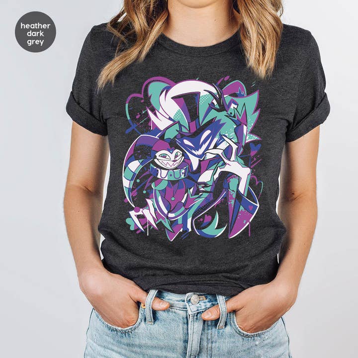 NVC Ecommerce LLC - Wholesale T-Shirt (Graphic) - Women's - Fizz Fizzarolli Shirt, Hazbin Hotel Shirt, Helluva Boss Tee