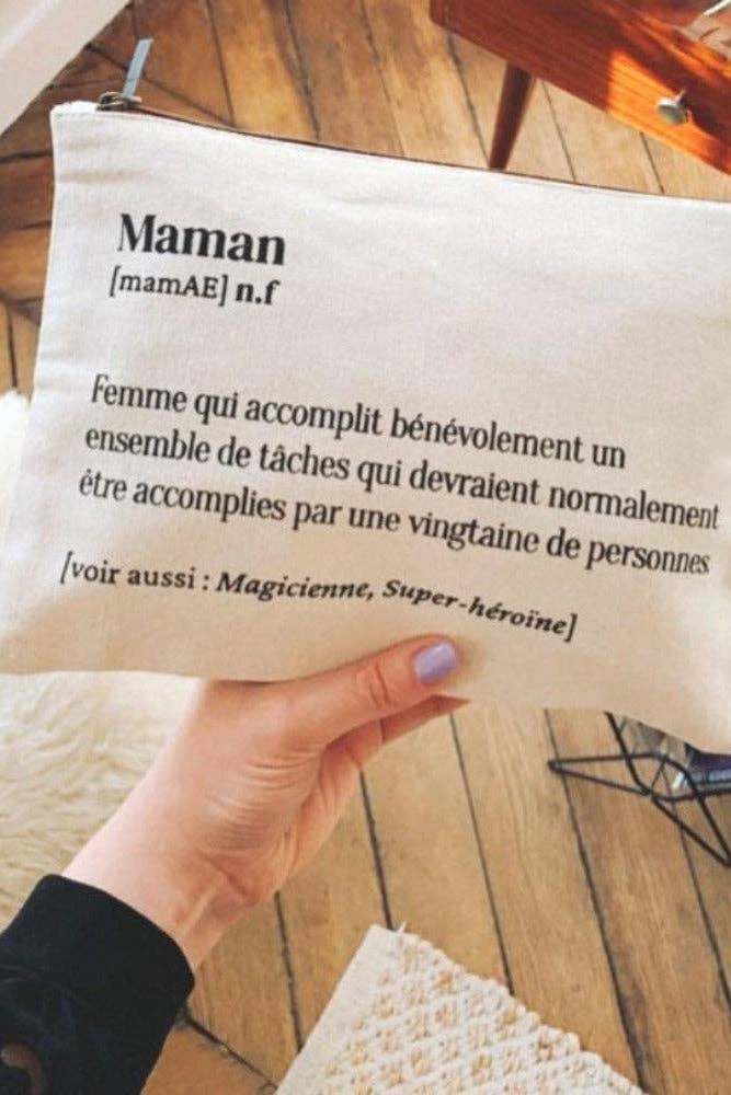 Beige Large definition case Mom for wholesale on Faire3