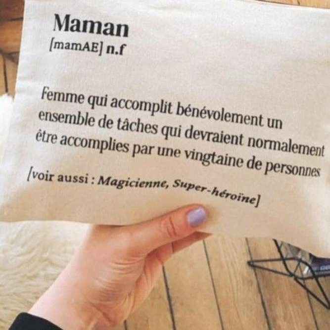 Beige Grande trousse définition Maman en vente sur Faire3