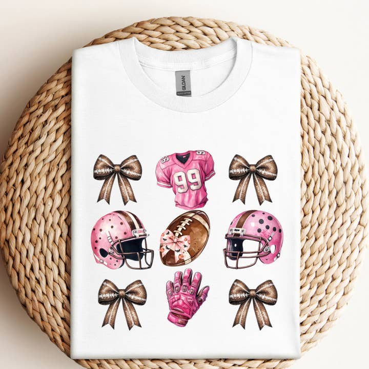 T-shirt d'automne Tous sur le football pour la vente par Londas Tees and Tumblers