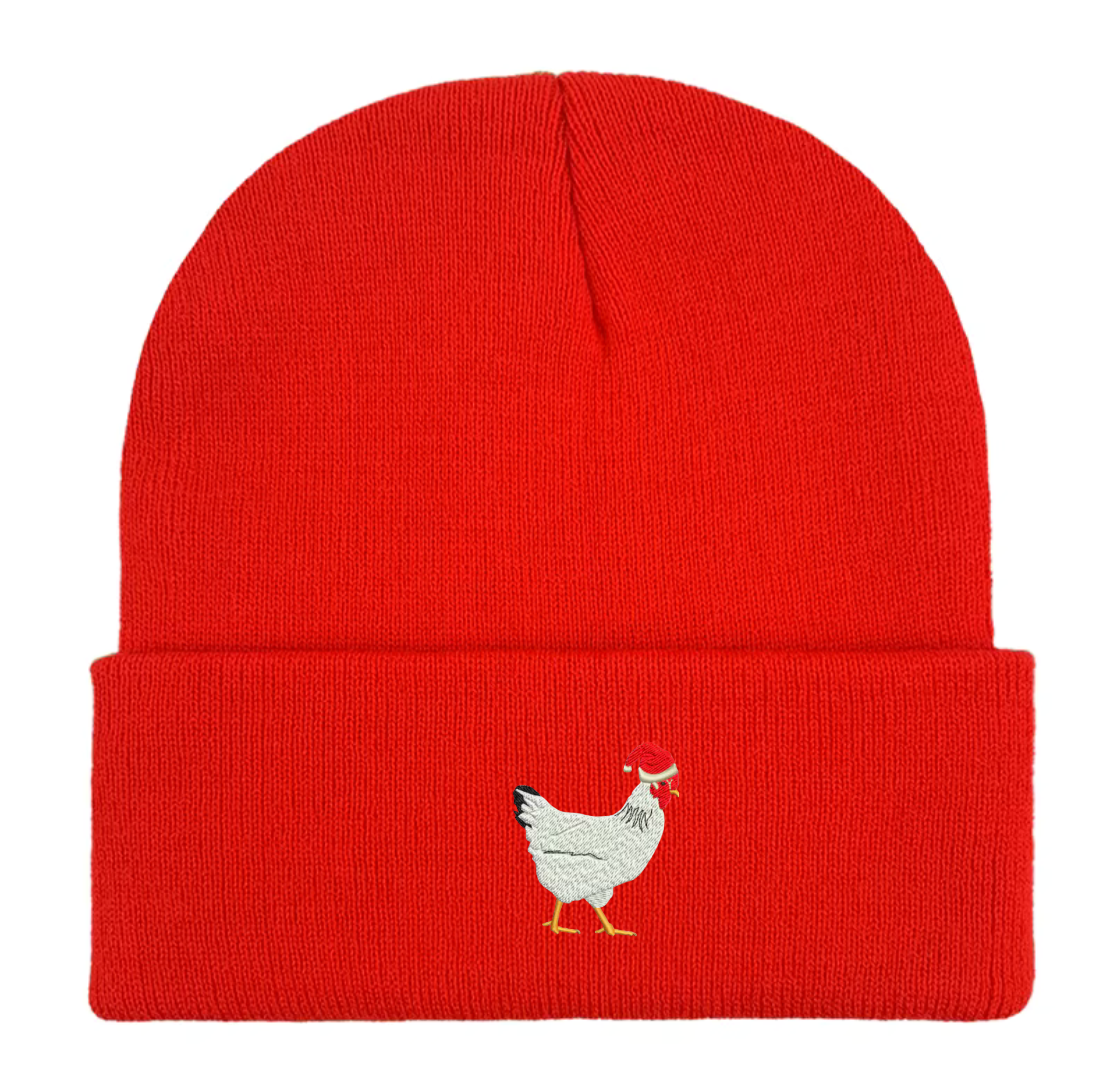 Thread and Needles Co – wholesale Beanie – Unisex – Christmas Chicken Beanie hat - unisex beanie hat6