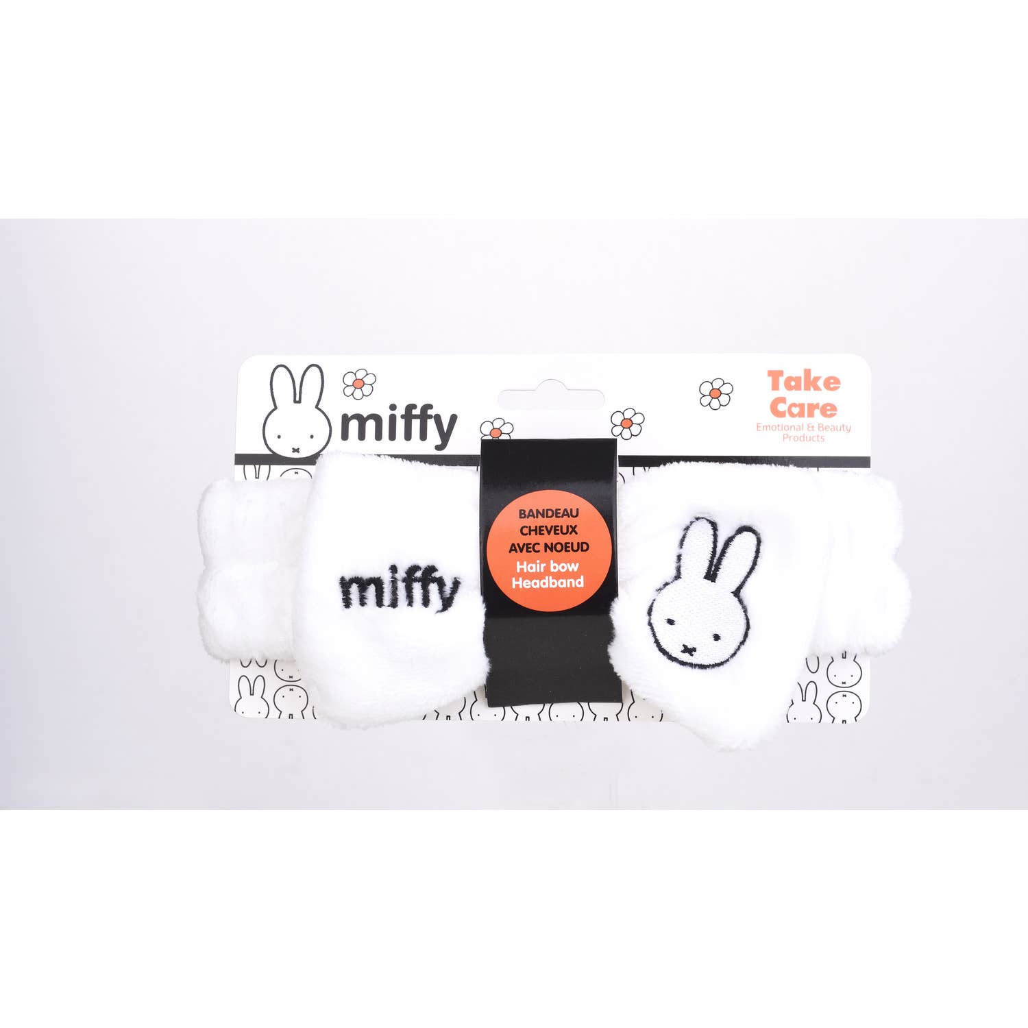 Takecare - Wholesale Spa Headband - MIFFY, Hairband, white, Soft, Knot, Hair, TAKE CARE2
