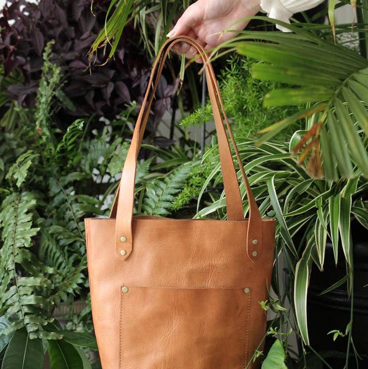 Atlas Day Tote for wholesale by Jubilee Trading Co. | Ethical Trade Decor + Accessories